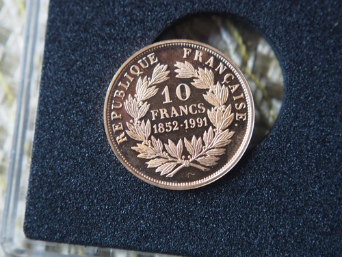 France francs gold - or, 1991