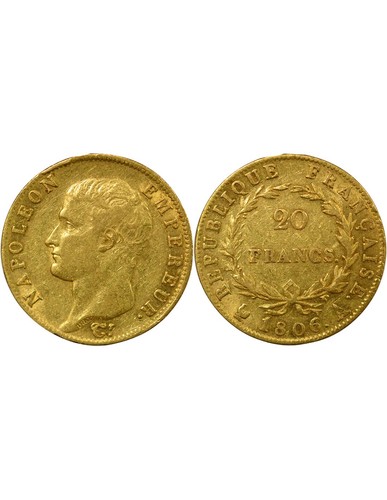 France napoléon 20 francs - france,