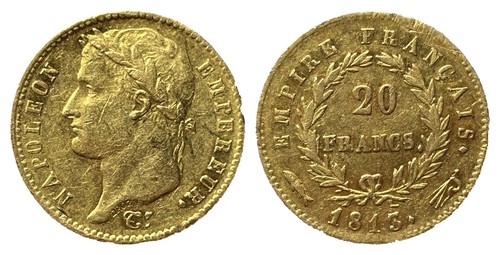 Francs napoléon ier - 20,