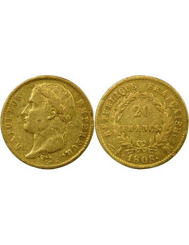 France napoléon 20 - 20, francs
