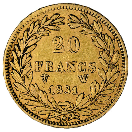 Louis philippe gold 20 - louis,
