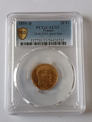 Francs napoléon iii - 20, or