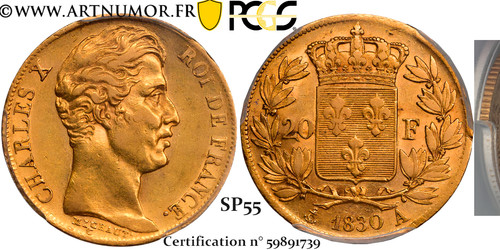 Charles francs or 1830 - francs,