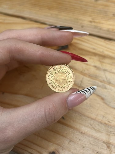 Pezzo franchi oro 1935 ttb - pezzo, 20