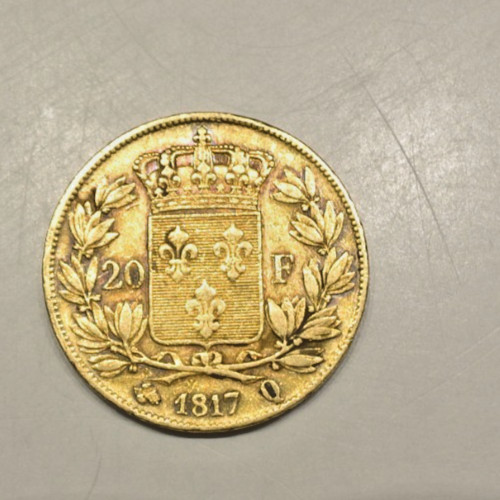 Louis xviii francs - louis, /gold
