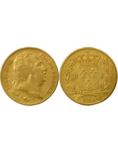 France louis xviii 20 - xviii,