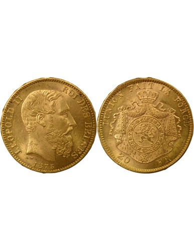 Belgique léopold 20 - -,