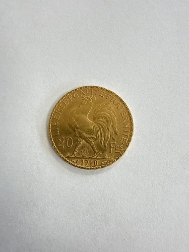 Pièce francs 1910 or - pièce, 20