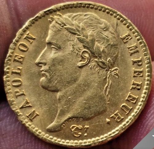 Francs napoleon ier - 20, or