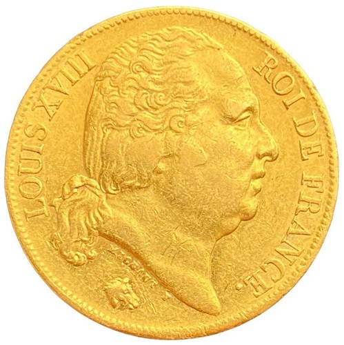 F0103 france 20 francs 1819 - france,