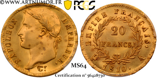 Napoléon 20 francs - i,