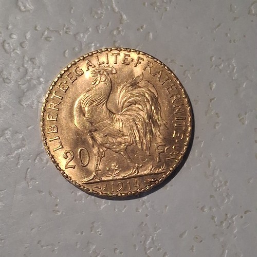 Moneta oro 20 franchi - moneta, d'oro