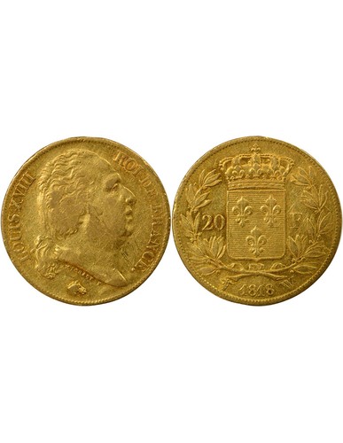 France louis xviii 20 - france,