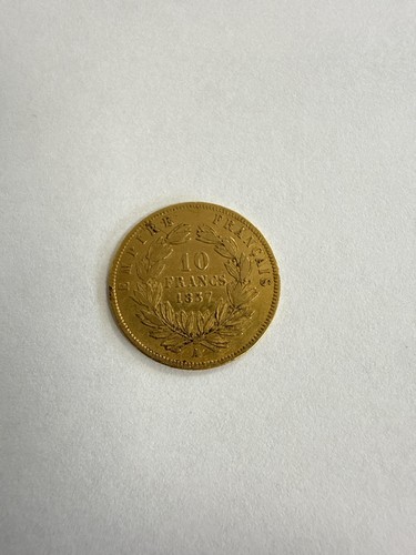 Pièce francs 1857 or - pièce,