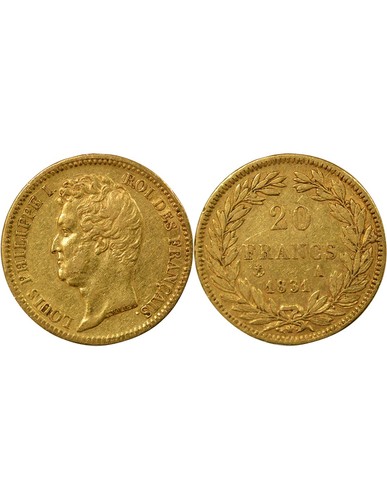 France louis philippe 20 - louis, i