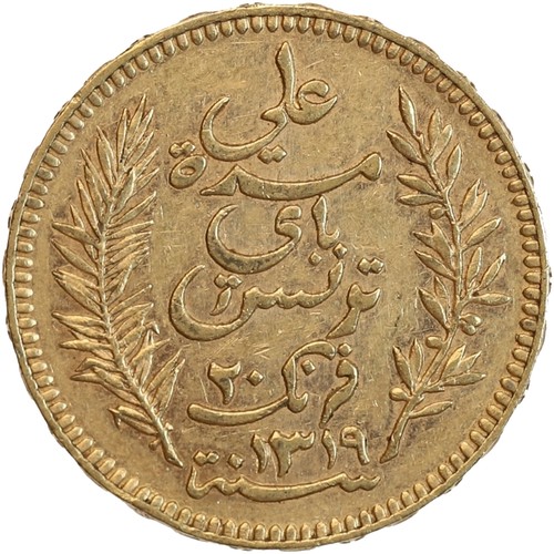Francs tunisie - or,