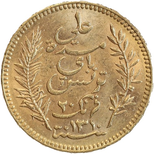 Francs tunisie - or,