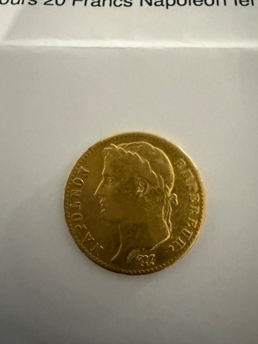 Moneta oro franchi - d'oro, 20